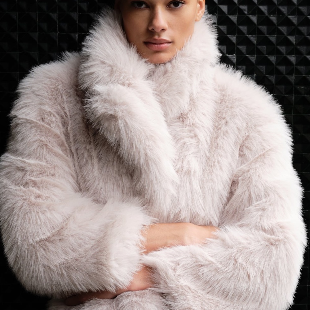 Faux Fur Coat